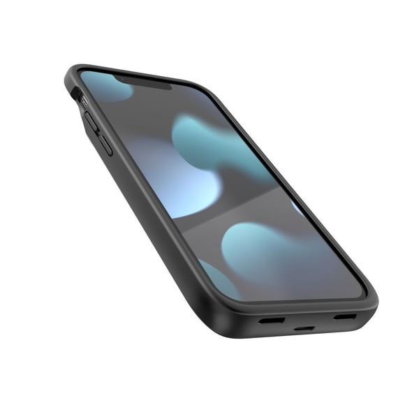 Tech-Protect Akun suojakuori 4700mAh iPhone 12 Mini/13 Mini - Musta