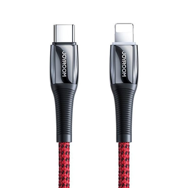 Joyroom USB-C - Lightning-kaapeli 20W 2.4A 1.2m - Punainen