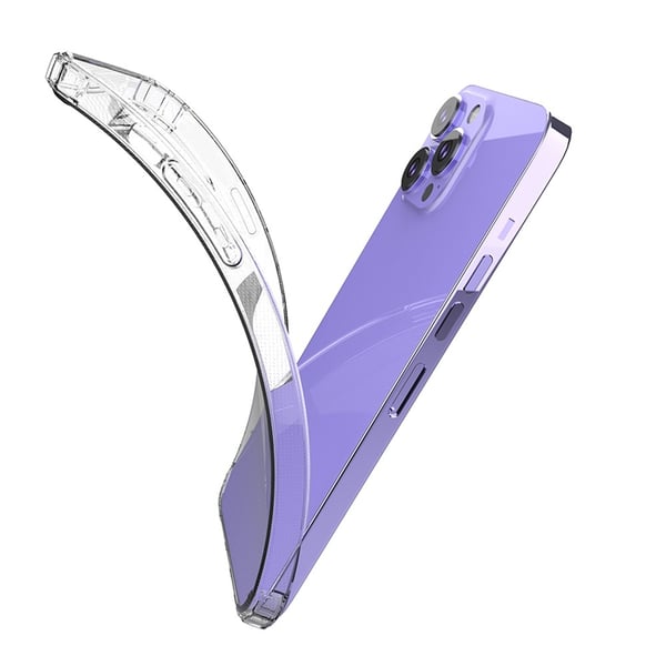 Blødt stødsikkert cover til iPhone 13 Pro Max - Klar