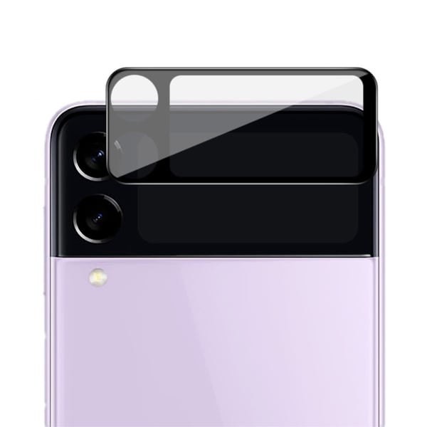 IMAK Kameralinsebeskytter i Hærdet Glas Samsung Z Flip 3 - Sort IMAK Kameralinsebeskytter i Hærdet Glas Samsung Z Flip 3 - Sort