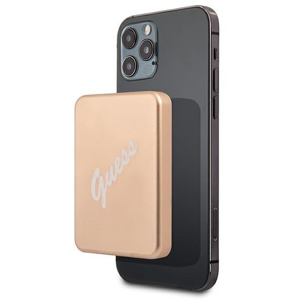Guess MagSafe Powerbank 5W 3000 mAh - Guld
