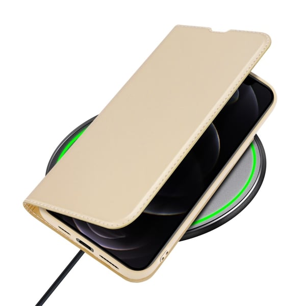 Dux Ducis Skin Series Plånboksfodral iPhone 13 Pro Max - Guld