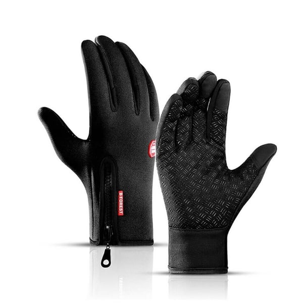 Vattenavvisande touchvantar / handskar - XL - Svart