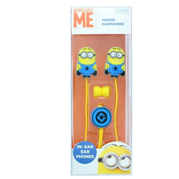 MINIONS Hörlurar In-Ear Dave - Gul