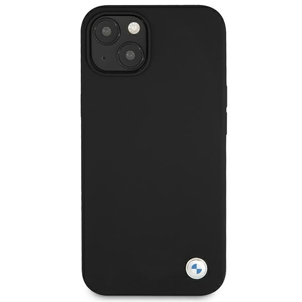 BMW Silicone Signature Taske til iPhone 13 Mini - Sort