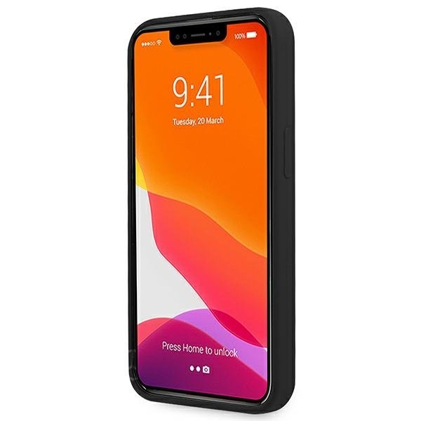 BMW Silicone Signature Taske til iPhone 13 Mini - Sort