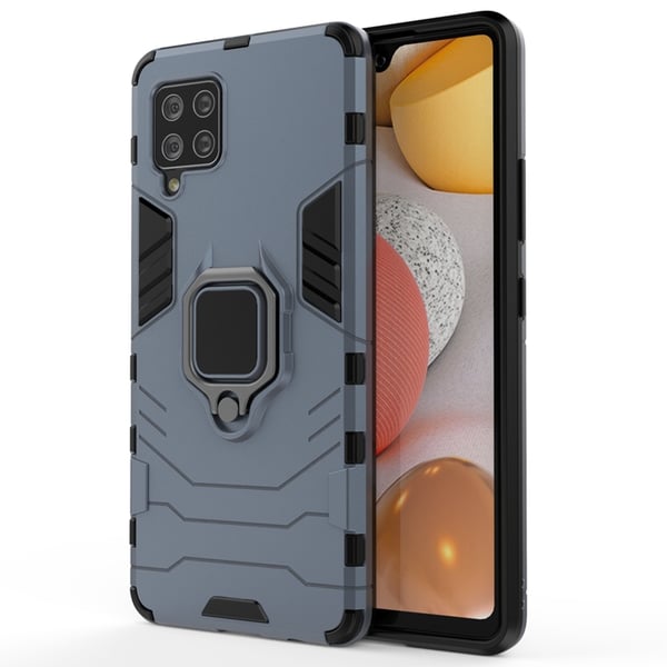 Ring Armor Skal Galaxy A42 - Blå