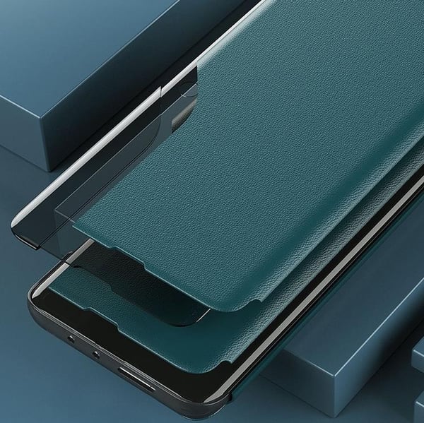 Eco Leather View Fodral Galaxy A72 - Lila