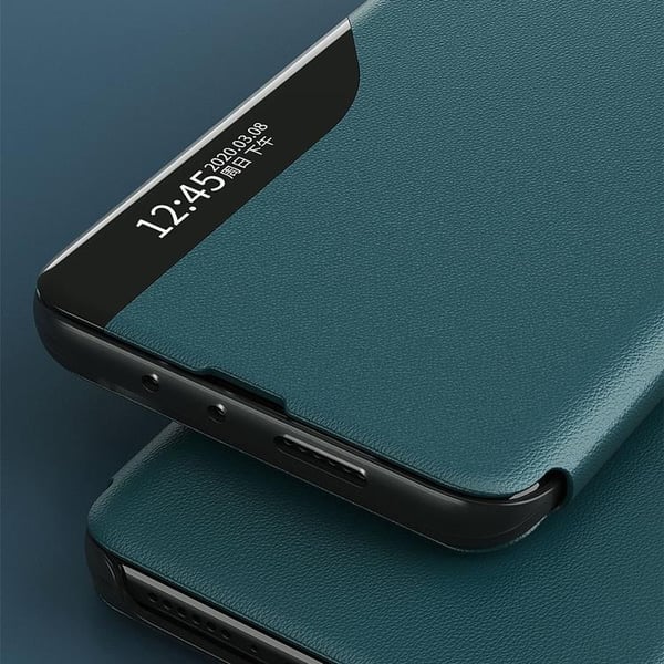 Eco Leather View Fodral Galaxy A72 - Lila
