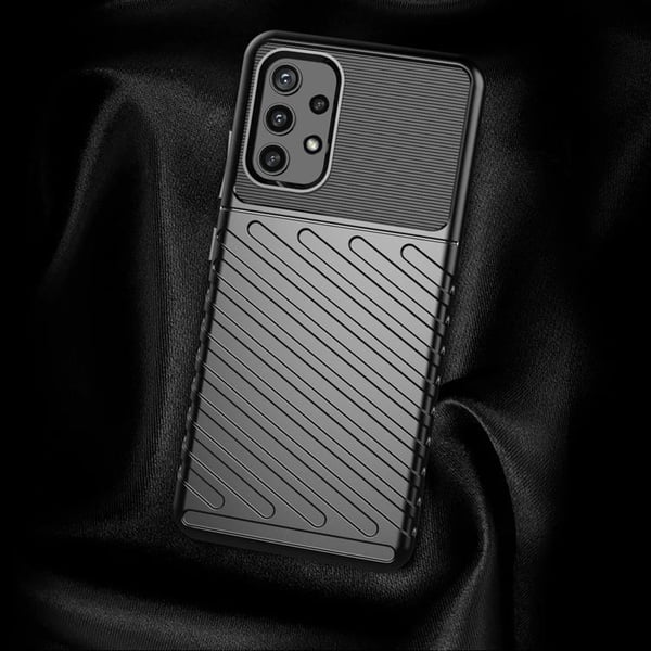 Thunder Flexible Skal Galaxy A72 - Svart