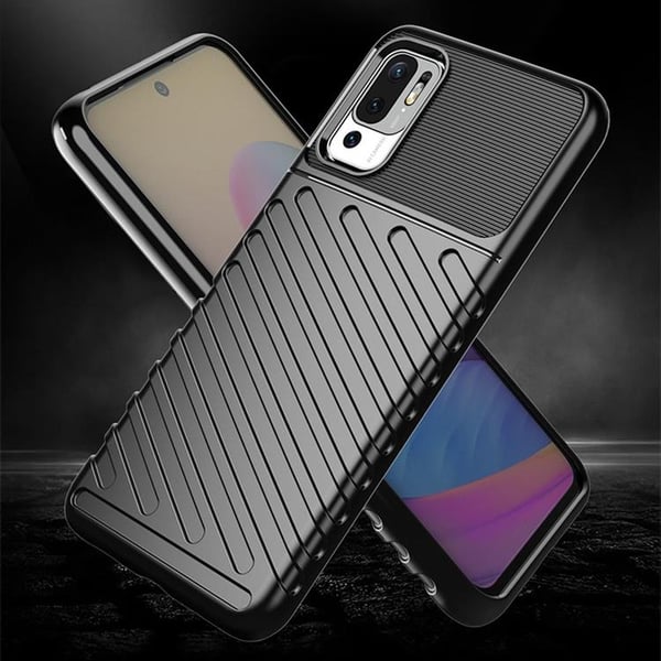 Thunder Flexible Skal Xiaomi Redmi Note 10 / Poco M3 Pro - Svart