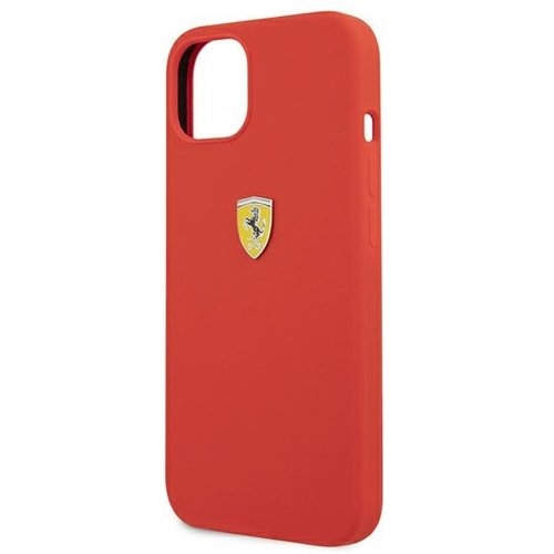 Ferrari Silicone Skal iPhone 13 mini - Röd