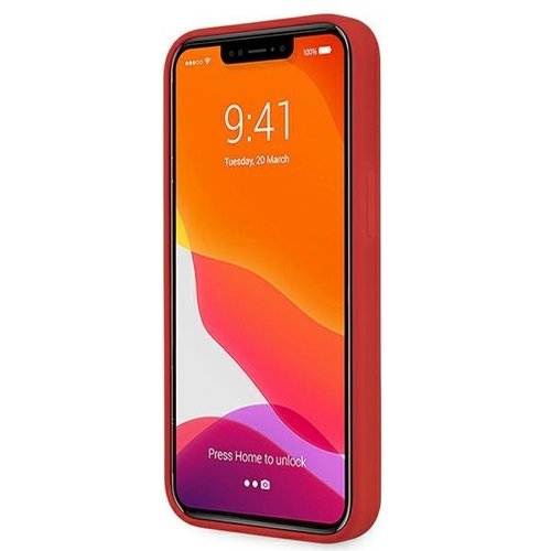 Ferrari Silicone Skal iPhone 13 mini - Röd
