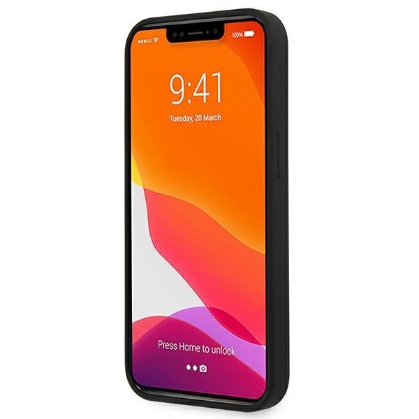 Guess Silicone Logo Skal iPhone 13 - Svart