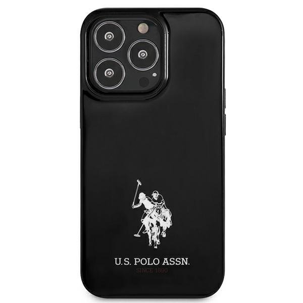 US Polo Horses Logo Skal iPhone 13 Pro Max - Svart