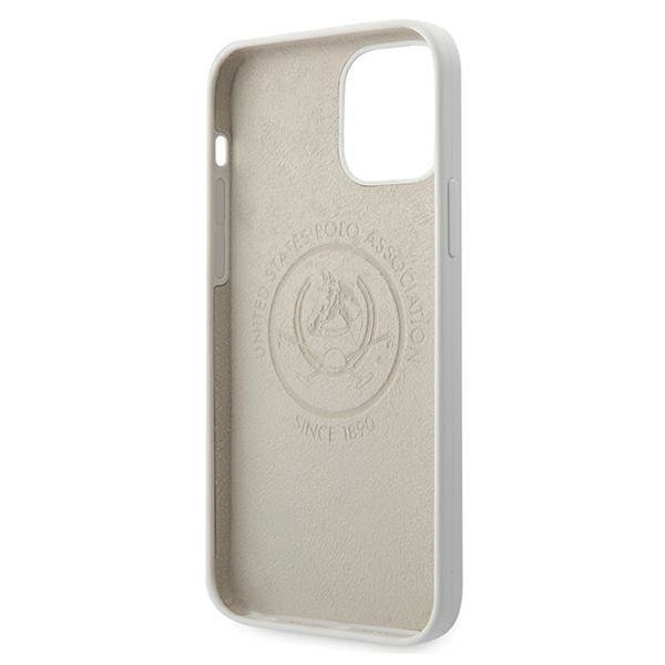 US Polo Silicone Collection Skal iPhone 12 Pro Max - Vit