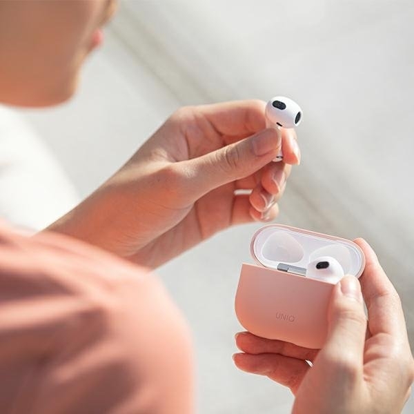 UNIQ Lino Skal Apple Airpods 3 - Rosa