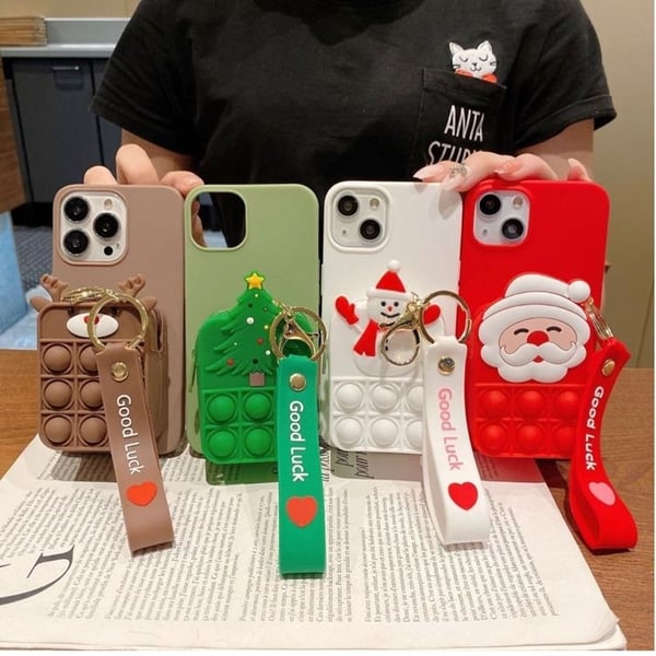 SnowMan Silicone Skal iPhone 11 - Vit