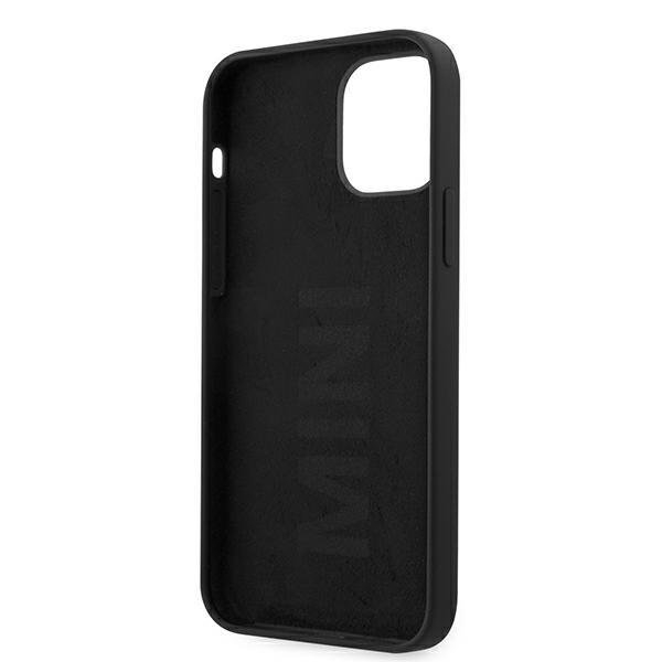 MINI Silicone Tone On Tone Skal iPhone 12 Pro Max - Svart