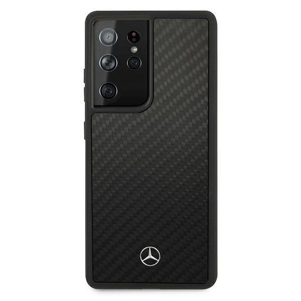Mercedes Carbon Dynamic Line Skal Galaxy S21 Ultra  - Svart