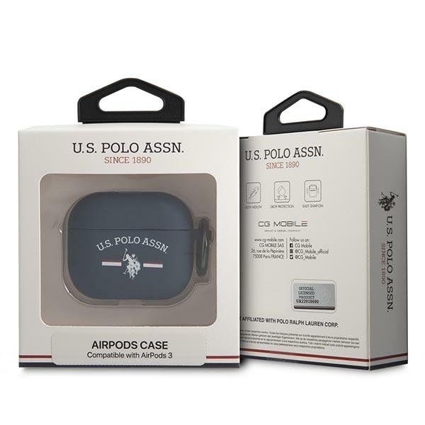 US Polo Skal AirPods 3 - Marinblå