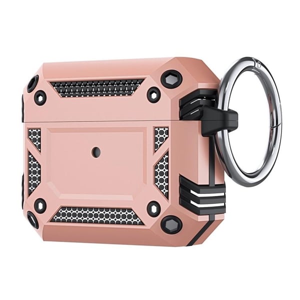ShockProof Skal Med Nyckelring Airpods 3 - Rose Guld ShockProof Skal Med Nyckelring Airpods 3 - Rose Guld