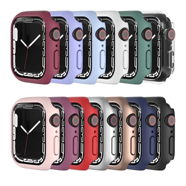 Hård PC Skal Apple Watch 7 41 mm - Svart