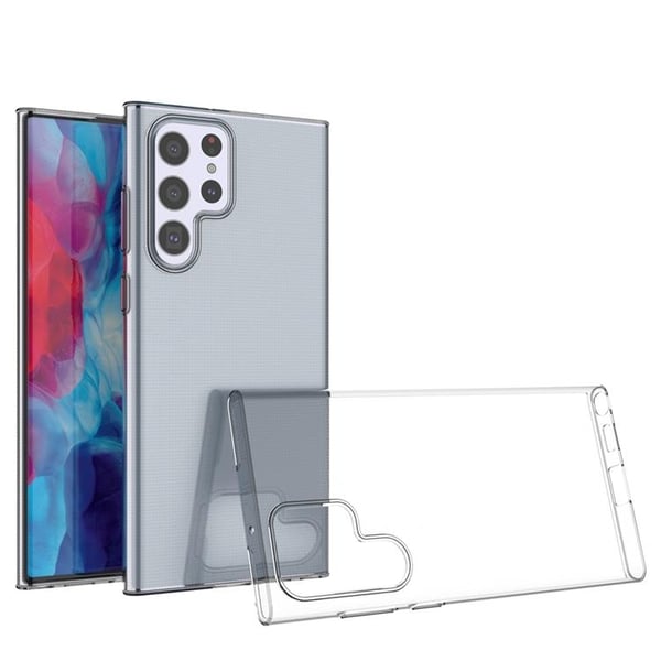 Ultra Clear Gel-kuori Galaxy S22 Ultra - Läpinäkyvä