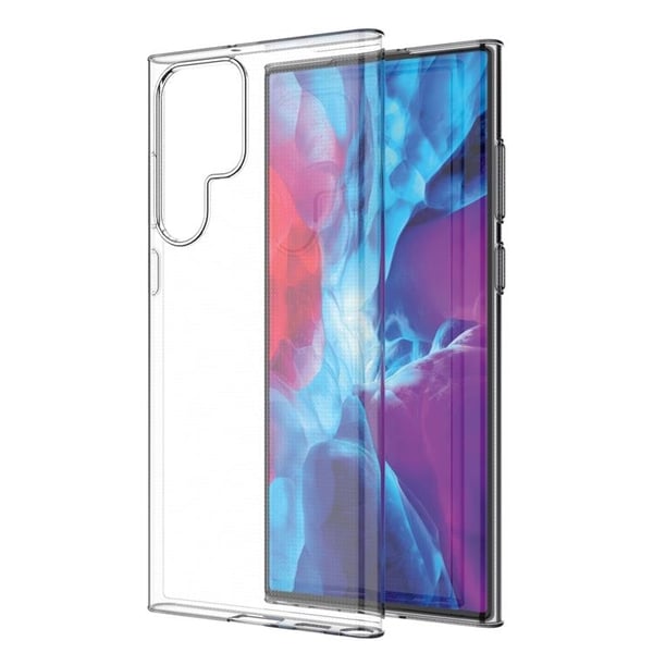 Ultra Clear Gel-kuori Galaxy S22 Ultra - Läpinäkyvä