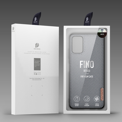 Dux Ducis Fino Skal Galaxy A03s - Grå