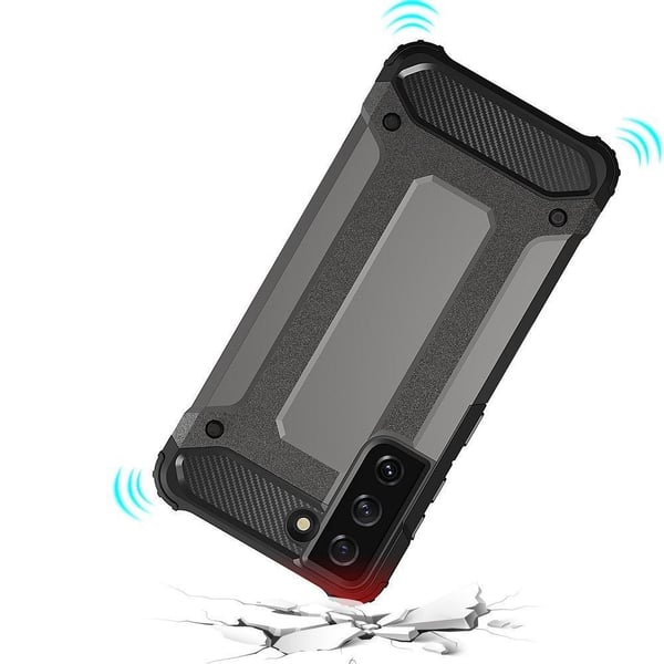 Hybrid Armor Skal Galaxy S22 Ultra - Svart