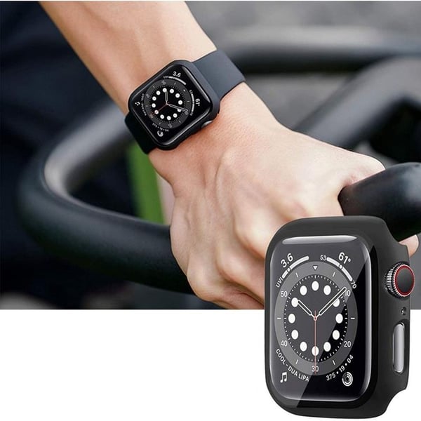 Tech-Protect Defense360 Taske Apple Watch 4/5/6/SE 44 mm - Sort