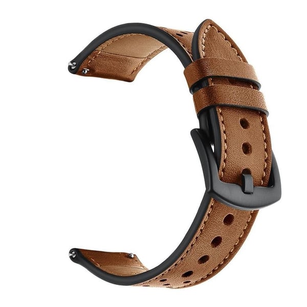 Tech-Protect Läder Armband Galaxy Watch 4/5/5 Pro (40/42/44/45/46 mm) - Brun