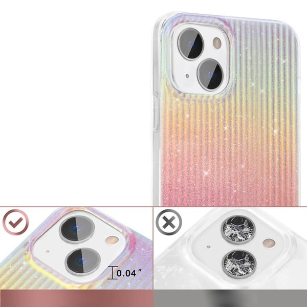 Kingxbar Sunset Travel Series Skal iPhone 13 Pro - Orange