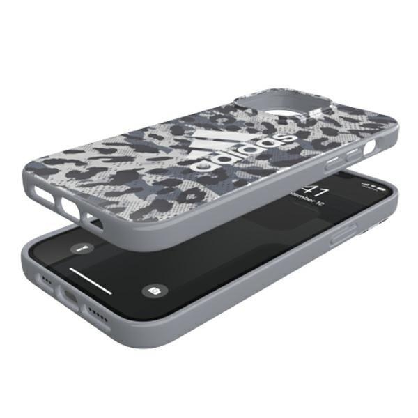Adidas OR Snap Leopard Skal iPhone 13 Pro Max - Grå