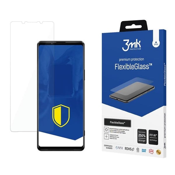 3MK Xperia 1 III 5G Hybrid Ubrydeligt Glas FlexibleGlass