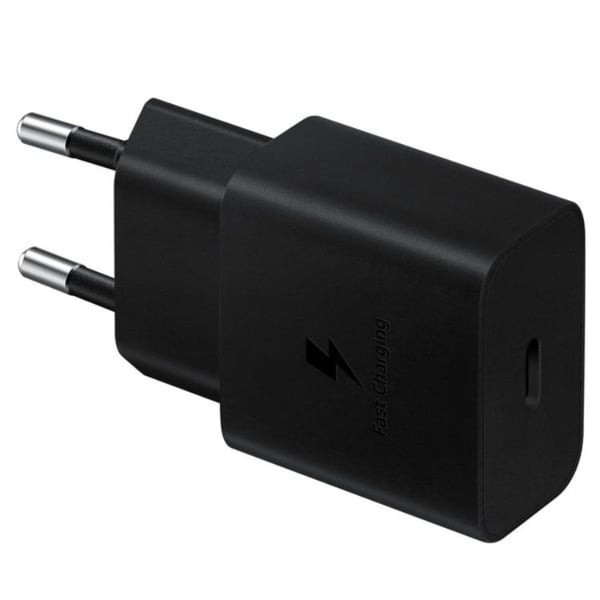 Samsung USB Väggladdare 15W USB-C Kabel- Svart