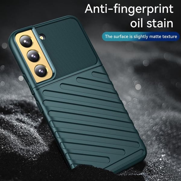 Thunder Twill Skal Galaxy S22 Plus 5G - Grön