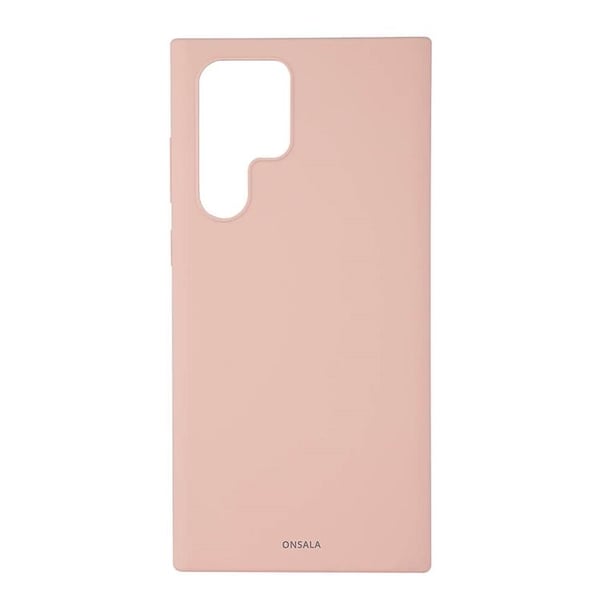 Onsala Silikone Cover Galaxy S22 Ultra - Sand Rosa