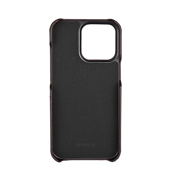 BUFFALO äkta läder Skal iPhone 13 Pro - Brun