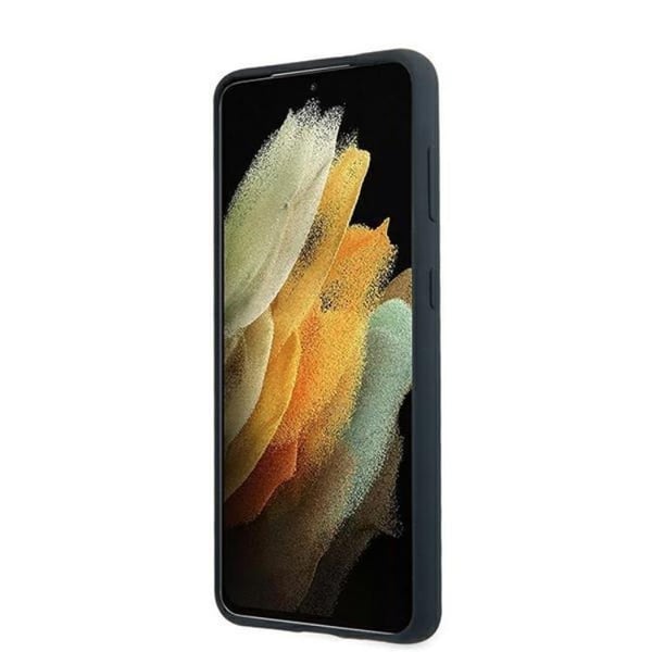 BMW Silicone Signature Skal Galaxy S21 Plus 5G - Marinblå