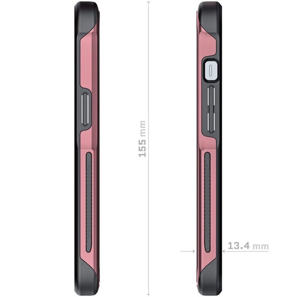 Ghostek MagSafe Atomic Slim Skal iPhone 13 - Rosa