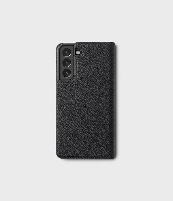 Ringke Folio Signature Flip Läder Fodral Galaxy S22 Plus - Svart