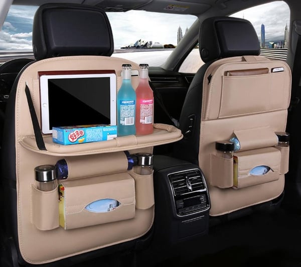 Autojärjestäjä istuimelle - Beige