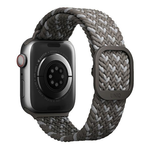 UNIQ Aspen Braided Strap Apple Watch 44/42/45mm - Grå
