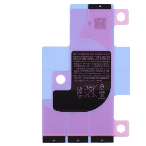 iPhone X-XS Itsekiinnittyvä teippi akulle