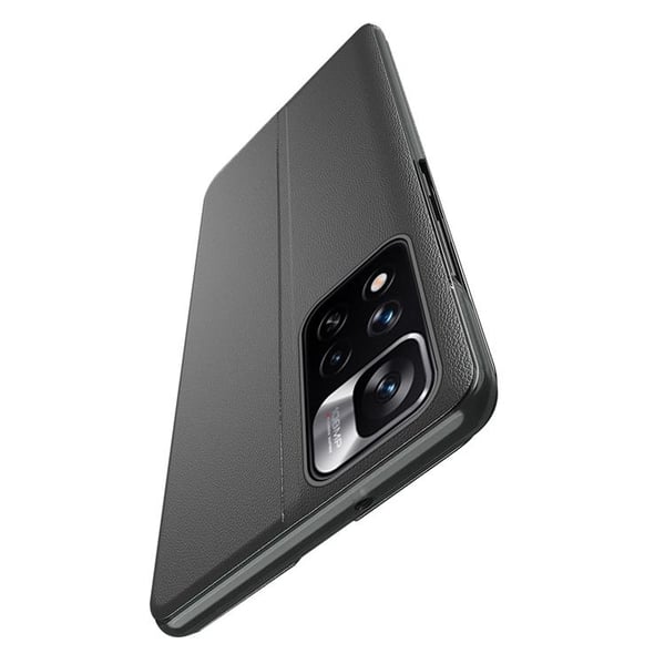 Eco Läder View Fodral Xiaomi Poco M4 Pro 5G - Blå