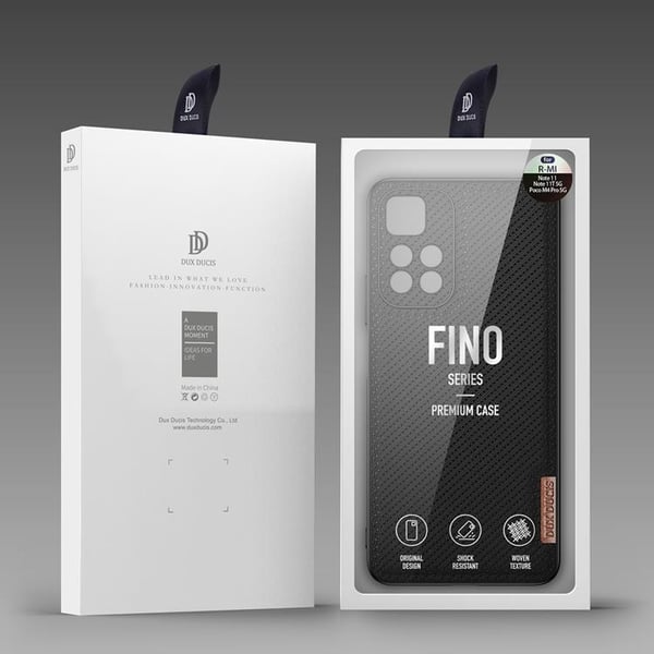 Dux Ducis Fino Skal Xiaomi Poco M4 Pro 5G  - Svart