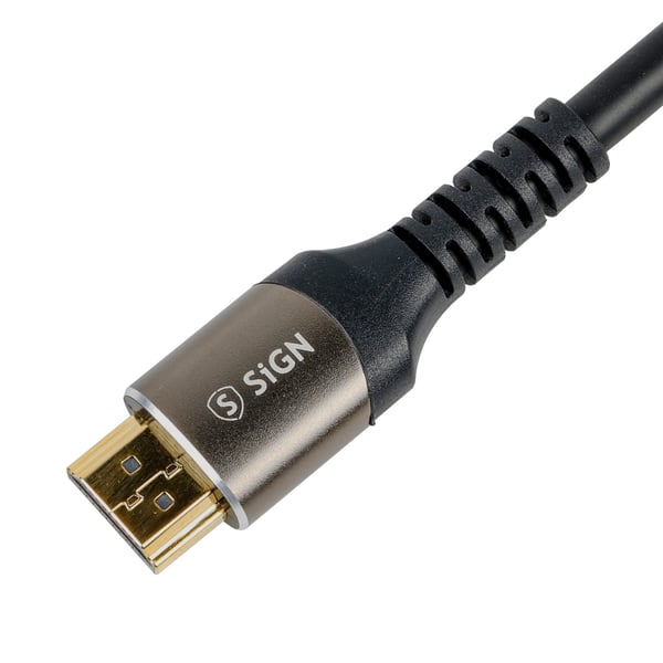 Premium HDMI 2.1 -kaapeli 8K 1m - Musta