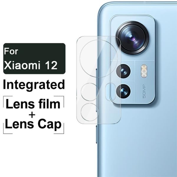 IMAK Kameralinsskydd i Härdat glas Xiaomi 12 Pro - Clear